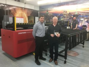 Ottawa-based sign and display market supplier Miller McConnell Signs has installed an Agfa Anapurna H2500i light-emitting diode (LED) printer.