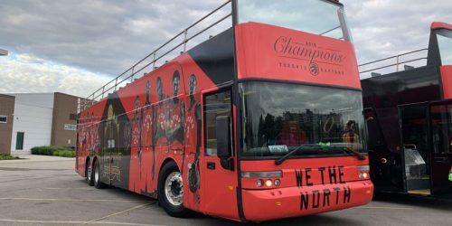 Motive Media completed multiple vehicle wraps for the Toronto Raptors’ championship parade.