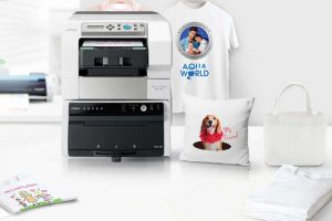 Those new to fabric printing should consider a smaller direct-to-garment (DTG) printer. These printers are easy to use, have a low investment cost, and a small footprint.