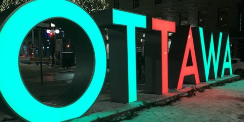 In December, a new Ottawa sign was unveiled in a celebration in the ByWard Market. 