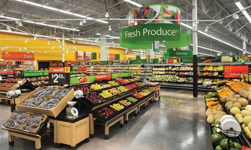 Walmart went through a complete renovation some years ago. Several improvements were made, including the design of interior sales signs and website formatting, which ensured these elements worked in conjunction to create an immersive shopping experience. 