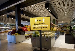 LG Business Solutions has introduced digital signage packages that allow businesses to dynamically communicate their policies, sanitization standards, and real-time updates to employees and customers.