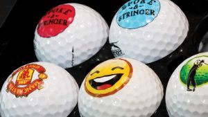 Manufacturers are developing a range of accessories to enable fast and easy printing on 3D objects such as golf balls.