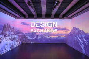 The Design Exchange, a contemporary event venue in downtown Toronto, was recently upgraded to offer visitors a fully immersive digital experience. Photo courtesy The Design Exchange