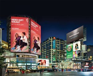 Since the rise of digital out-of-home (DOOH) in the early 2000s, there has been massive growth in the market. Photos courtesy Vistar Media