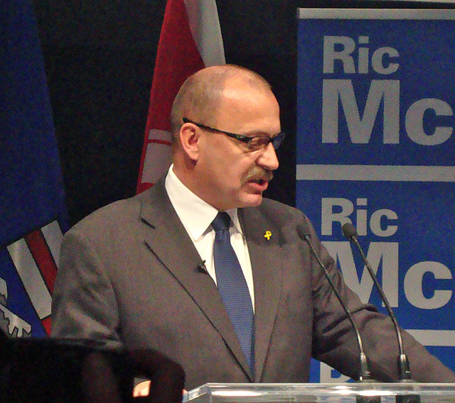 A mugshot of Ric McIver. 